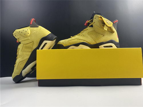 Travis Scott x Air Jordan 6 yellow