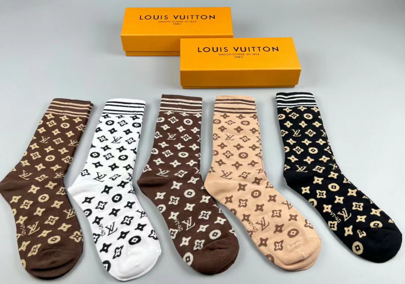 LV Socks(5 pairs)-362