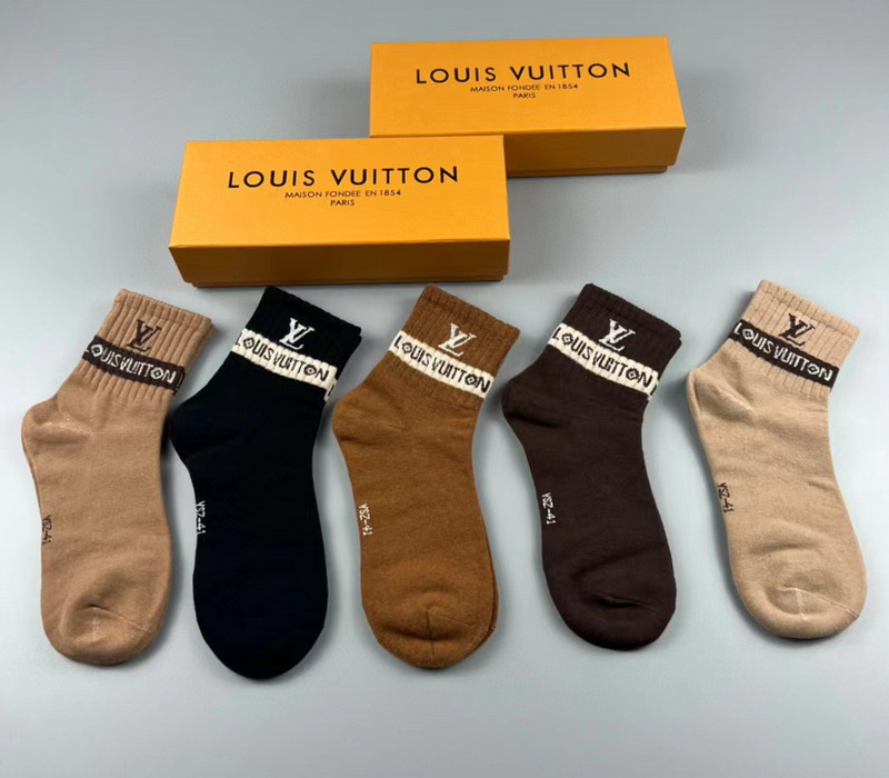 LV Socks(5 pairs)-361