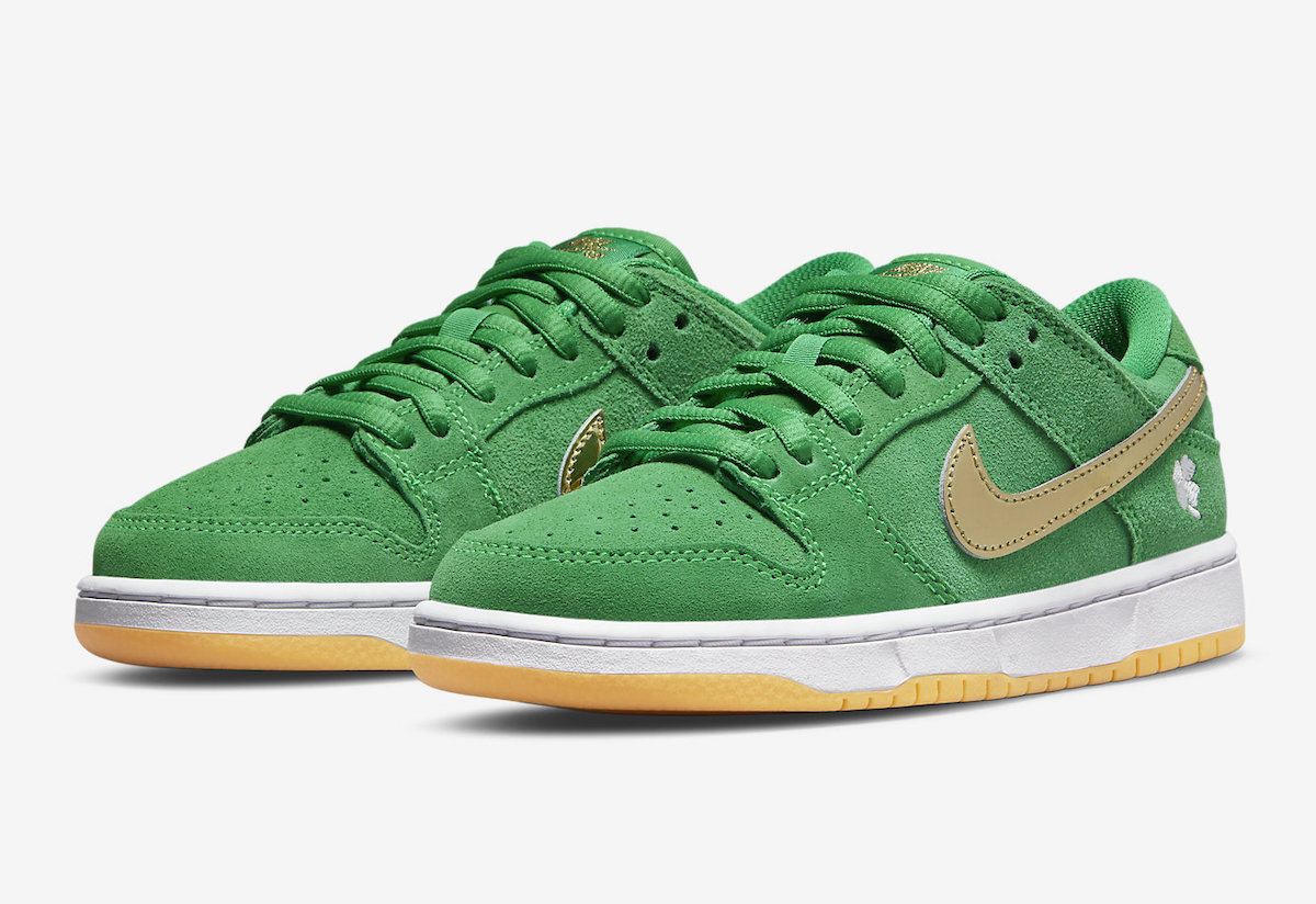 Nike SB Dunk Low St Patrick Green Day Style