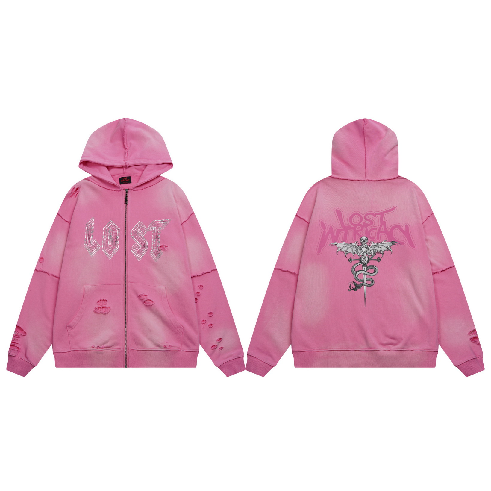 Lost intricacy Hoody-004